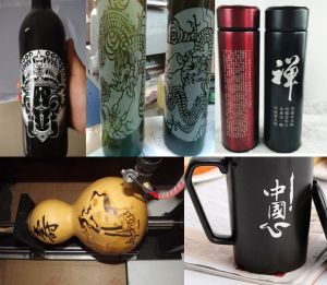 直辖县级行政单位五指山酒瓶葫芦工艺品激光雕刻机